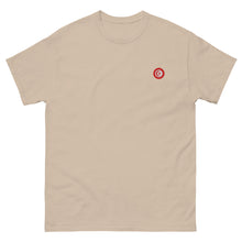 T-shirt classique unisexe drapeau brodé Tunisie – Rond — vue de face