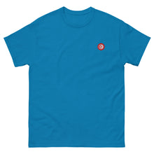 T-shirt classique unisexe drapeau brodé Tunisie – Rond — vue de face