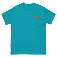T-shirt classique unisexe drapeau brodé Tunisie – Rond — vue de face