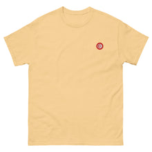 T-shirt classique unisexe drapeau brodé Tunisie – Rond — vue de face