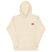 Sweat à capuche premium Tunisie brodé unisexe – Coton — vue de face