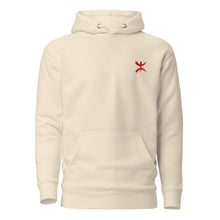 Sweat à capuche premium Berbère brodé unisexe – Coton — vue de face