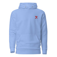 Sweat à capuche premium Berbère brodé unisexe – Coton — vue de face