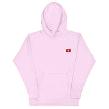 Sweat à capuche premium Tunisie brodé unisexe – Coton — vue de face