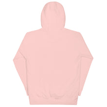 Sweat à capuche premium Tunisie brodé unisexe – Coton rose clair — vue de dos