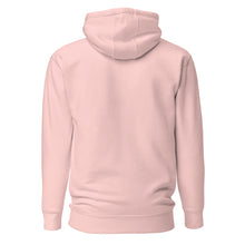 Sweat à capuche premium Berbère brodé unisexe – Coton rose clair — vue de dos