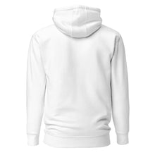 Sweat à capuche premium Berbère brodé unisexe – Coton blanc — vue de dos