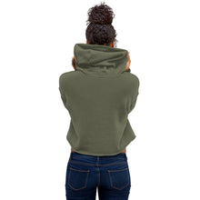 Sweat à Capuche Crop-Top signature Berbère brodé — vue de dos
