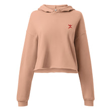 Sweat à Capuche Crop-Top signature Berbère brodé — vue de face