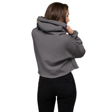 Sweat à Capuche Crop-Top signature France brodé — vue de dos